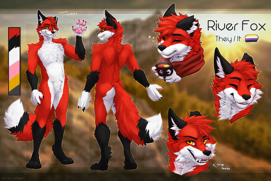 River Fox refsheet